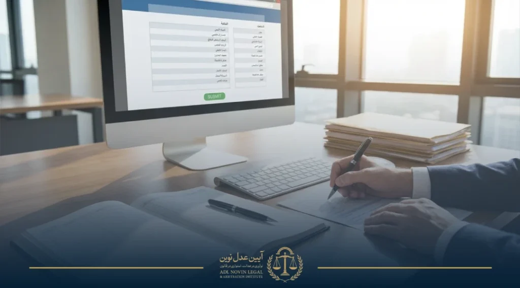 مراحل ثبت دادخواست در دفاتر خدمات قضایی