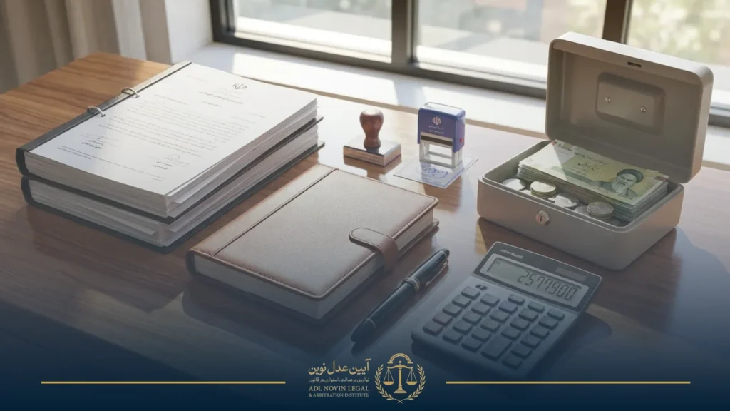 هزینه ثبت شرکت و ریز مخارج قانونی