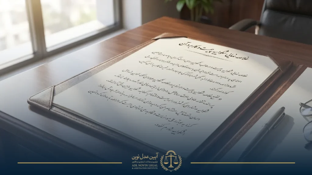 شکواییه چیست