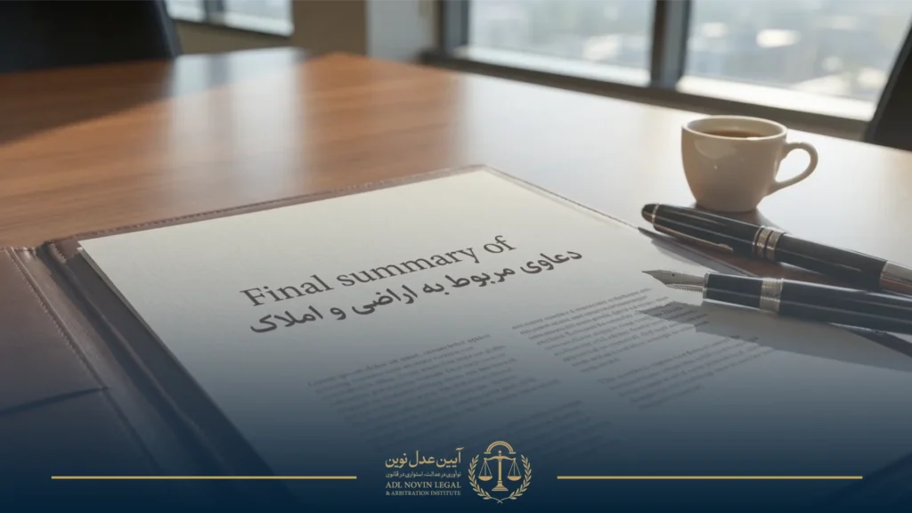 دعاوی مربوط به اراضی