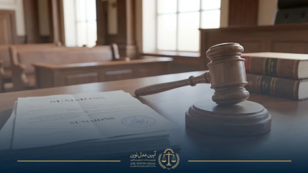 عواقب عدم حضور در دادگاه پس از دریافت احضاریه