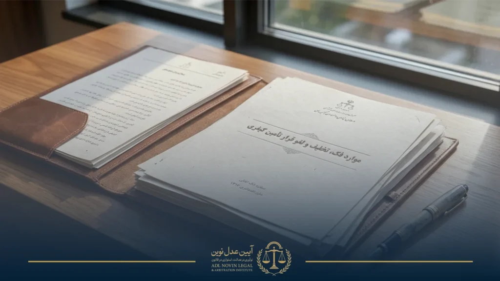 موارد فک، تخفیف و لغو قرار تامین کیفری